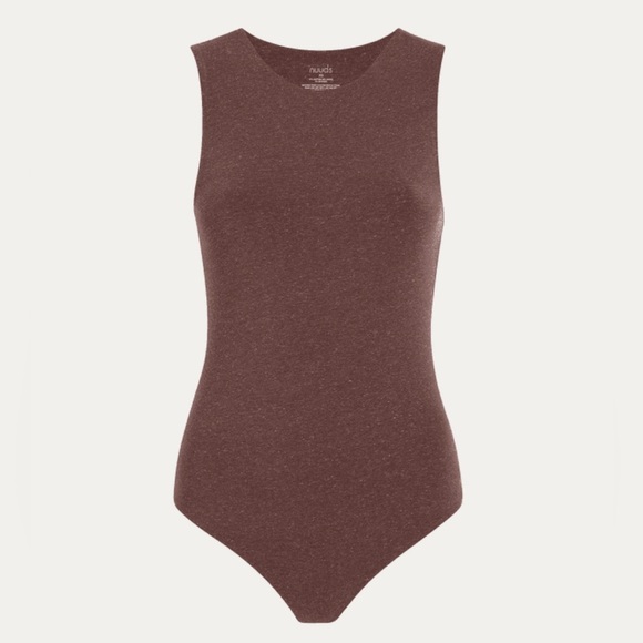 Nuuds Classic Crewneck Tank Bodysuit - Picture 1 of 5